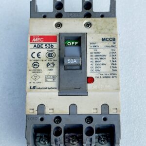 LS ELECTRIC MEC ABE 53b 50A MCCB / Circuit Breakers TESTED OK #1