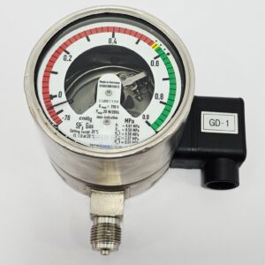 WIKA GDM-100 Type: 133.52.100 SF6 gas density monitor -76cmHg  0.9 MPa  #14