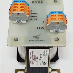 Trio Step-Down Trasformatore 80VA Input 415V Uscita 115V Per UP5-11 Ir Compressa