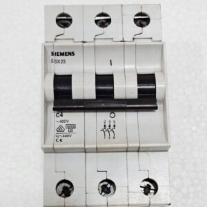 INTERRUTTORE ELETTRICO SIEMENS C4 5SX 23 ~400V 3 POLI