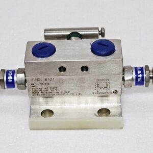 MICRO PRECISION M3VM31-WV-1-CB-P BLOCK VALVE SS-316 H NO 8121 #2