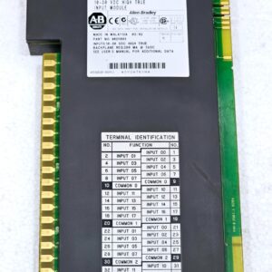 Allen Bradley 1771-ibn/C 10-30VDC Alto Vero Input Modulo Rev.G03 P/N: