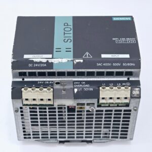SIEMENS SITOP 6EP1 436-3BA00 Alimentatore Switching DC24V/20A *Solo Per Parti*