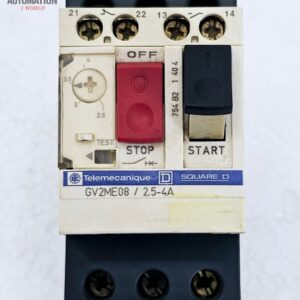 TELEMECANIQUE GV2ME08 / 2.5-4A MOTOR STARTER 6KV 50/60HZ #1
