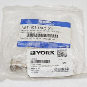 YORK 025-41875-000 Chiller Temperature Sensor 025 41875 000 50k Ohm OEM 1/4" NPT