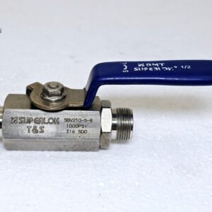 BMT Superlok SBV210-S-8 1000PSI 1/2 in SBV210 Series Ball Valve (NEW OPEN BOX)
