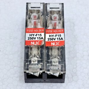 NUX HY-F15 FUSE HOLDER 250V 15A - LOT OF 2
