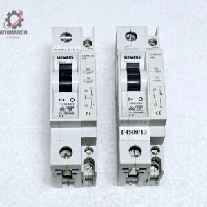 SIEMENS 5SX21 C4 CIRCUIT BREAKER W/ 5SX9100HS AUXILIARY CONTACT